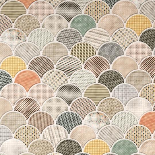 szines halpikkely csempe fiatalos bohem patchwork pikkely burkolat fenyes design bisztro barpult furdoszoba konyha burkolat vegyes mintas mediterran festett lameridiana lakberendezesi bolt.jpg